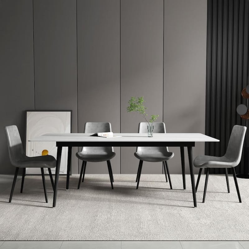 70.8'' Rectangle Dining Table with Stone Top