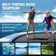 preview thumbnail 11 of 21, 13ft Recreational Inflatable Water Trampoline Bounce with 3-Step Ladder and Electric Air Pump