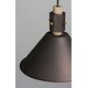 preview thumbnail 3 of 3, Tucson 1-light 11.25" Wide Steel Pendant - oil rubbed bronze / weathered wood