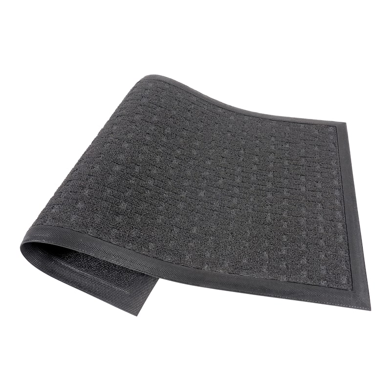 KAF Home 17"x30" Tufted Chain Door Mat