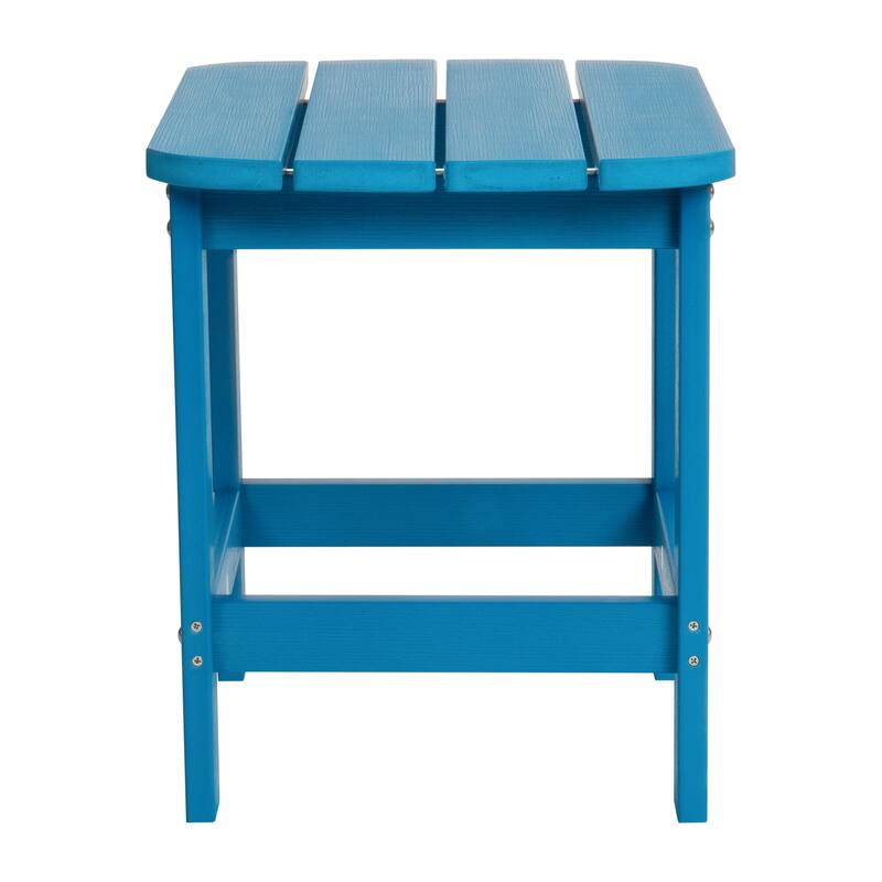 All-Weather Poly Resin Adirondack Side Table - Patio Table