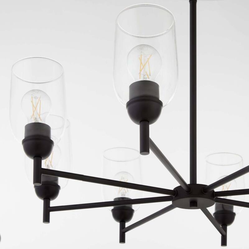 Quorum International 6112-8 Providence 8 Light 32" Wide Chandelier