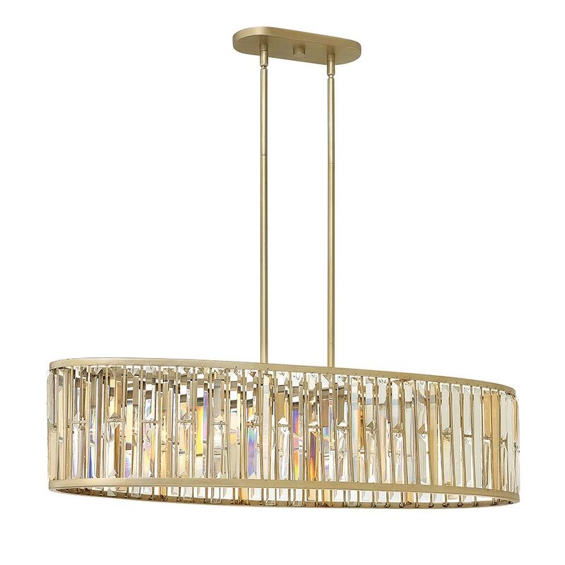 Fredrick Ramond 6 Light Chandelier From the Gemma Collection