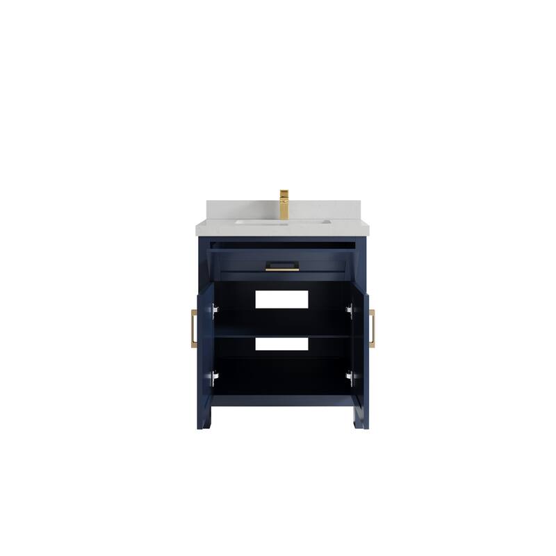 Willow Collections 30 in. W x 22 in. D Cambridge Single Sink Bathroom Vanity with Countertop