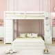 preview thumbnail 2 of 14, Twin Over Full Bunk Bed With 3-layer Shelves,Drawers And Storage Stairs