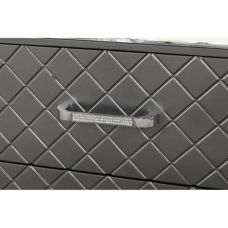 Livorno Gunmetal 5-Drawer 36 in. W Chest of Drawers