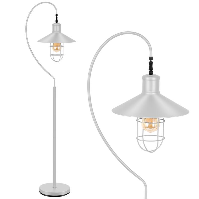Modern Floor Lamp - Gray