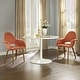 preview thumbnail 12 of 71, Organic Upholstered Fabric Modern Armchair with Natural Wooden Legs for Dining Room Office or Accent Lounge Side Chair