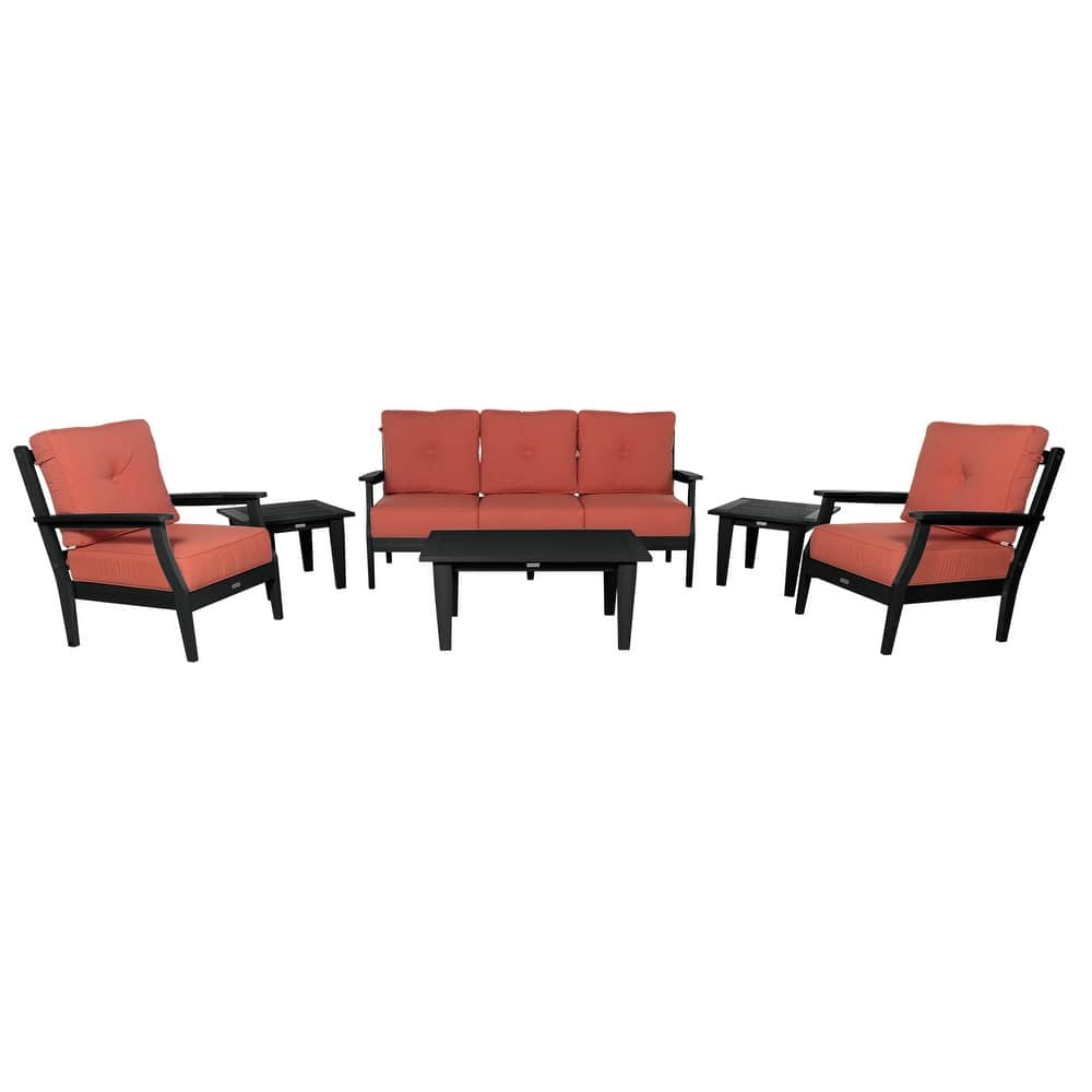 HIGHWOOD Lehigh 6-Piece Couch and Chair Deep Seating Set