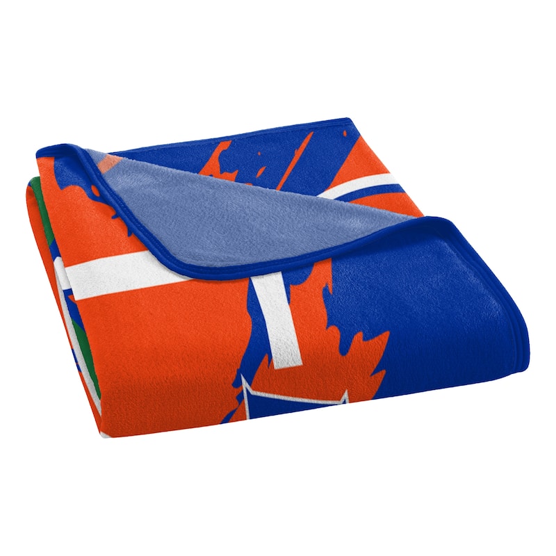NCAA Florida Gators Dimensional Micro Raschel Throw Blanket