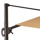 preview thumbnail 33 of 33, VredHom 11.5FT Dual Wind Vent Offset Cantilever Canopy Patio Umbrella