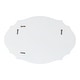 preview thumbnail 64 of 70, Kate and Laurel Leanna Scalloped Oval Wall Mirror