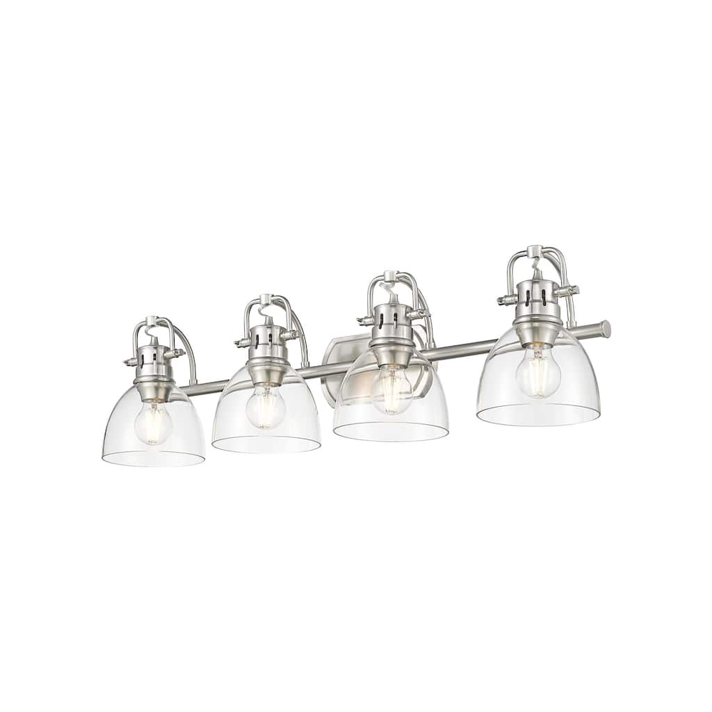 Golden Lighting 3602-BA4-PW Duncan 4 Light 34" Wide Vanity Light