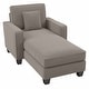 preview thumbnail 2 of 35, Stockton Chaise Lounge with Arms by Bush Furniture