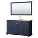Option Dark Blue / Giotto Quartz Top / Brushed Gold