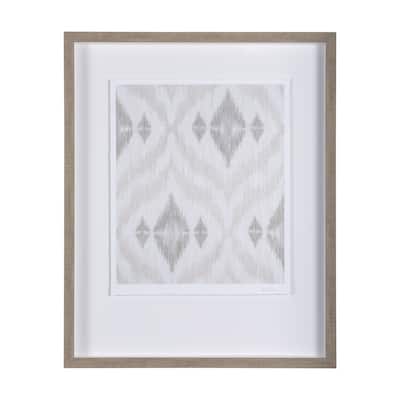 Ikat Patterns VI Framed Art Print