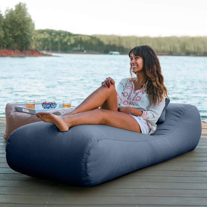 Jaxx Arlo Outdoor Bean Bag Lounge with Pillow