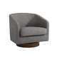 preview thumbnail 36 of 88, 31.1'' W Barrel Swivel Accent Chair (Set of 2)