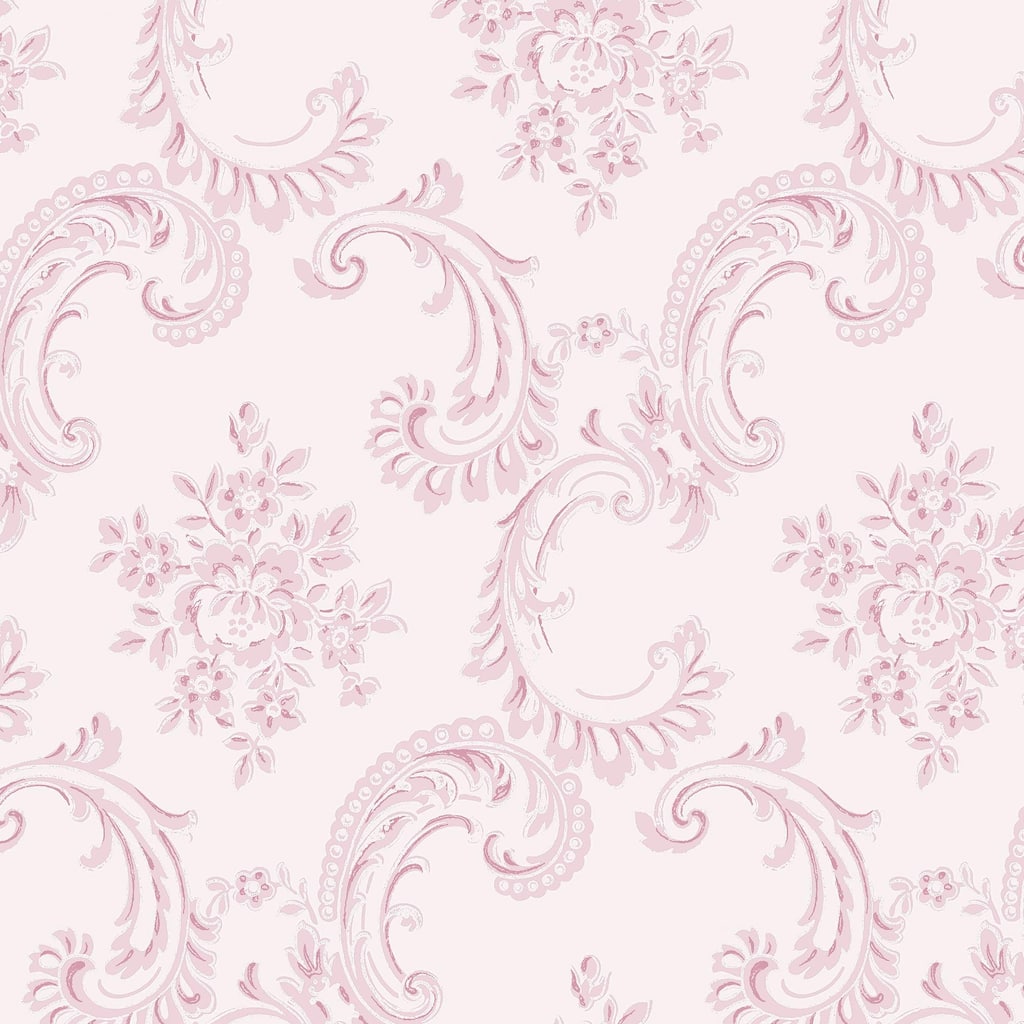 Shabby Chic by Rachel Ashwell Boudoir Beauty Pink Wallpaper