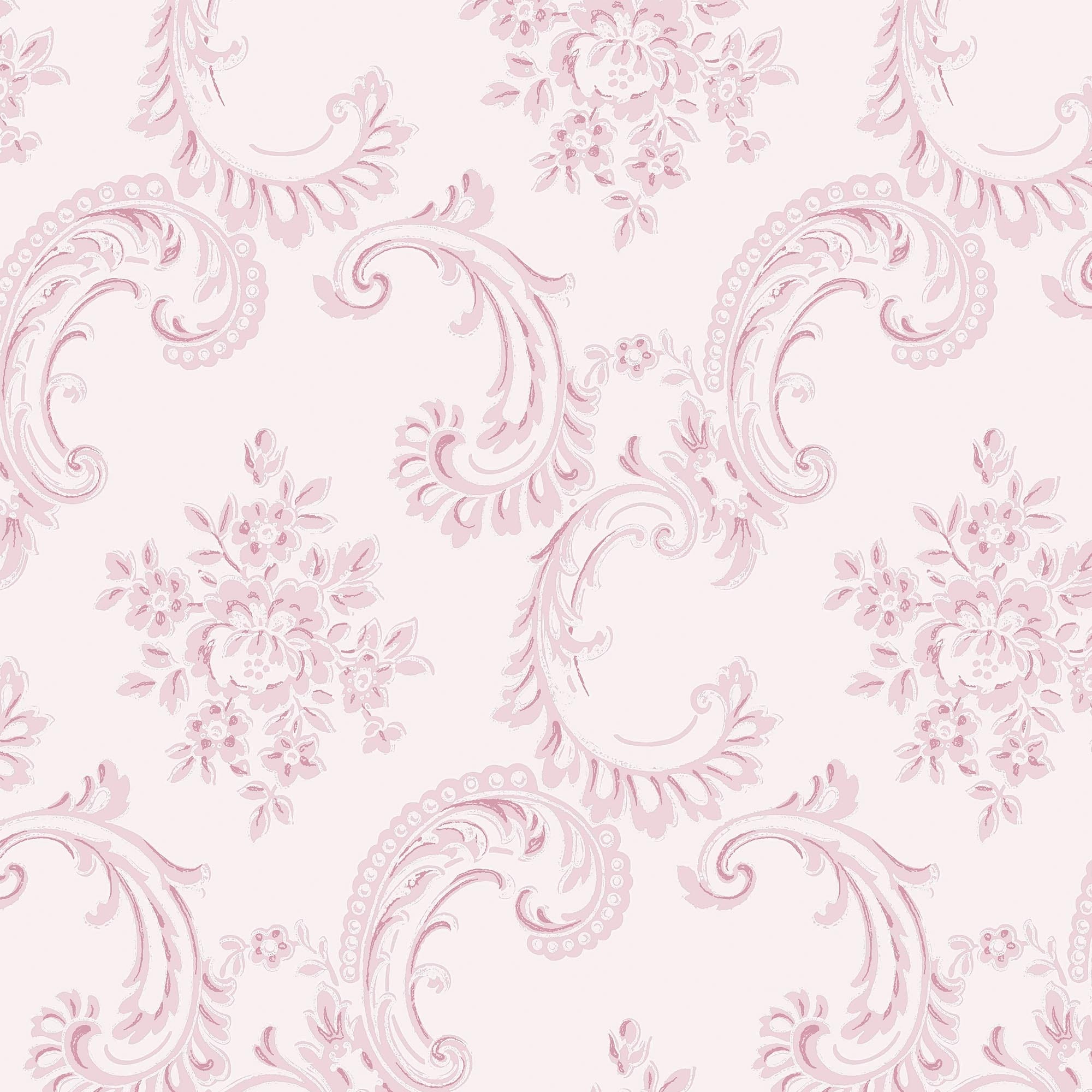 Shabby Chic by Rachel Ashwell Boudoir Beauty Pink Wallpaper