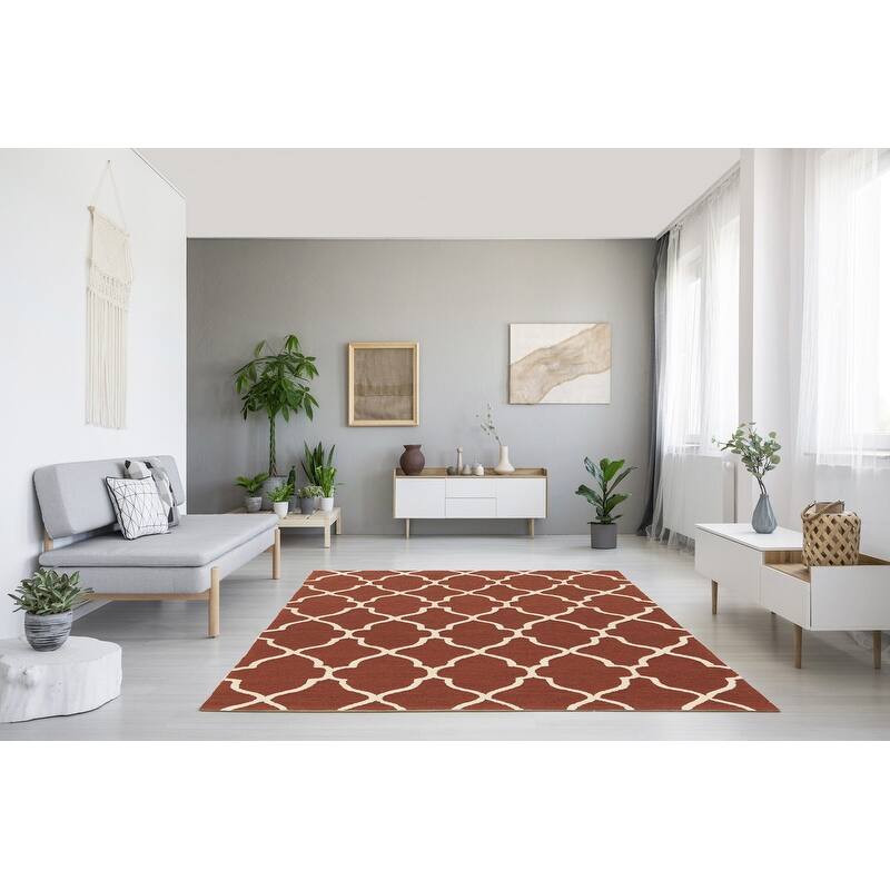 Hand-Tufted Trio Geo Rug Collection