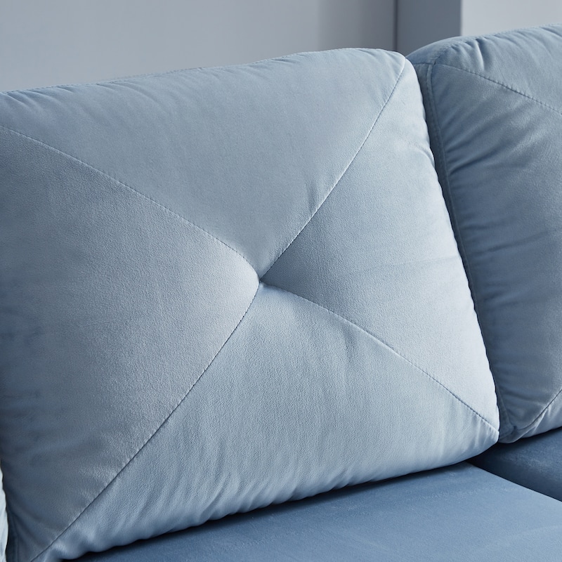 83" L-Shape Sectional Sofa with Storage Chaise