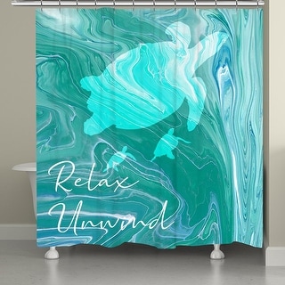 Relax & Unwind Shower Curtain - Bed Bath & Beyond - 30366085