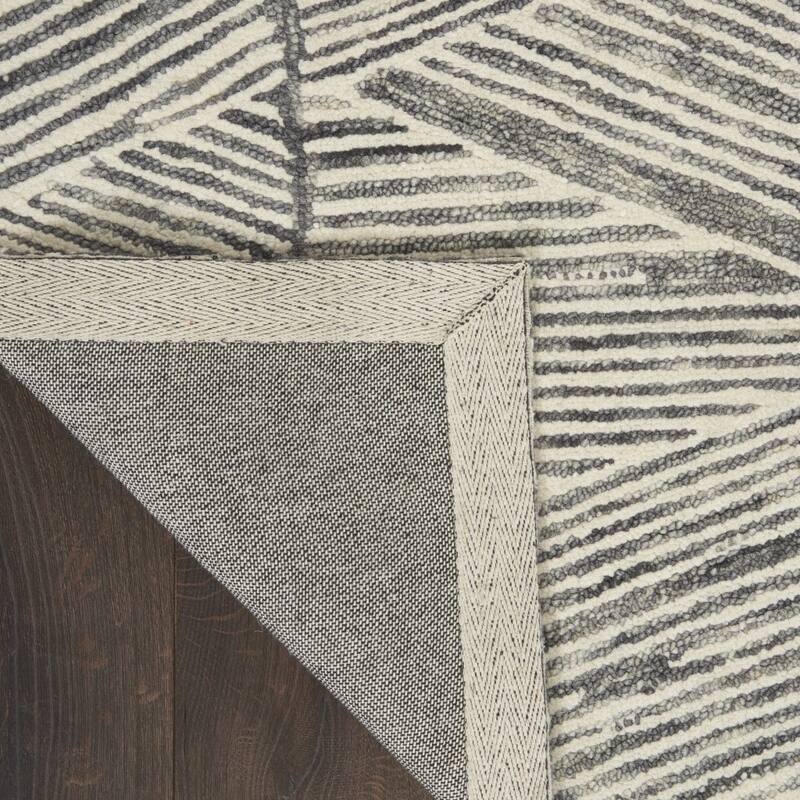 Faziv Power Loomed Abstract Modern Soft Area Rug By HomeRoots