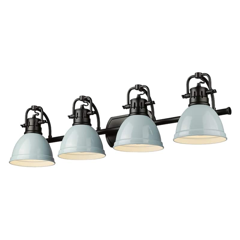 Golden Lighting 3602-BA4 SF Duncan 4 Light 34" Wide Vanity Light with - Matte Black