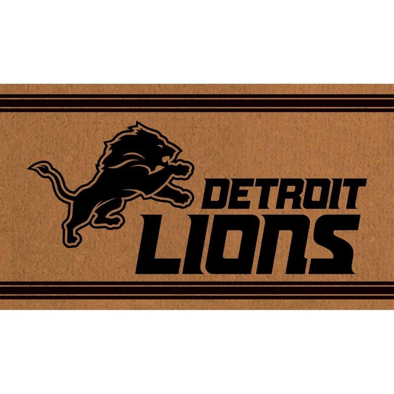 Detroit Lions PVC Door Mat
