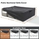 preview thumbnail 9 of 8, Waterproof Patio Furniture Set Cover Outdoor Sectional Sofa Cover