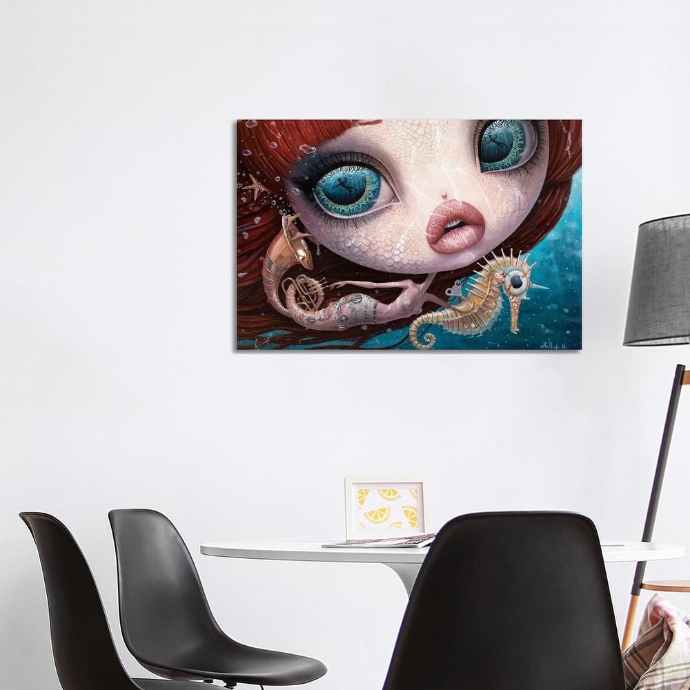iCanvas "The Song Of The Sea" by Adrian Borda Canvas Print