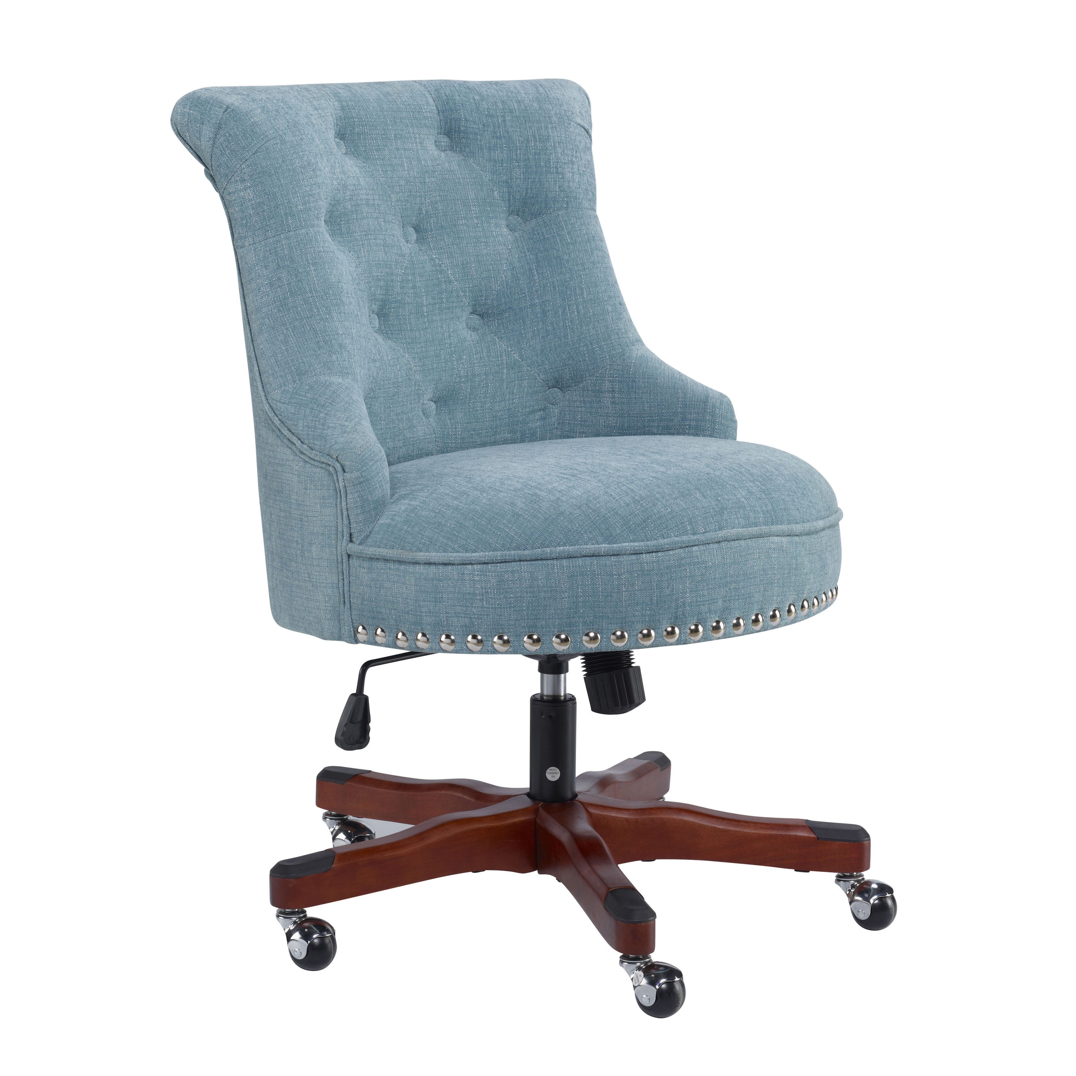 Teal blue office chair sales