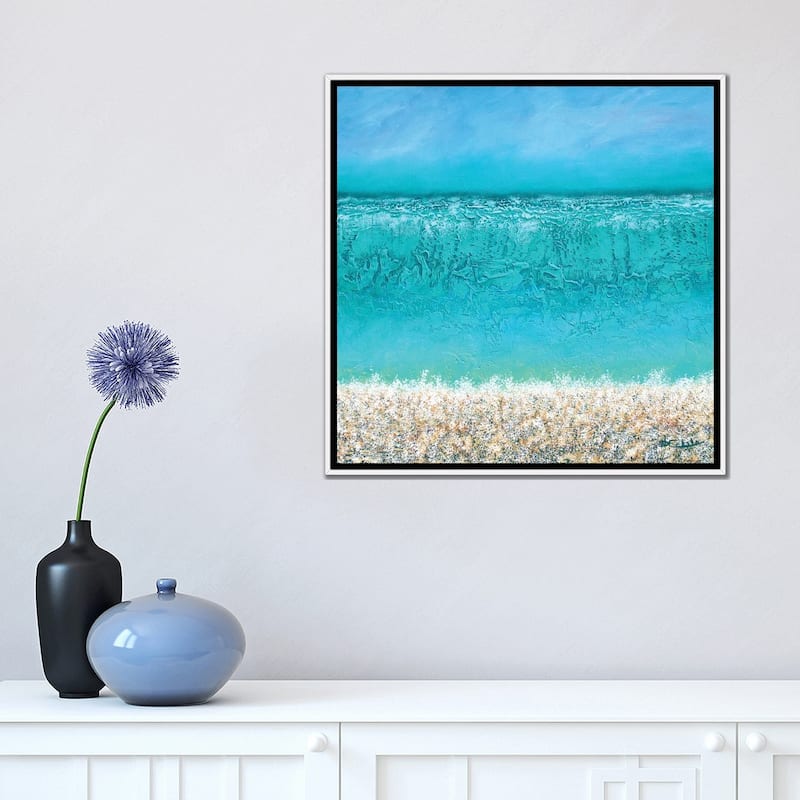 iCanvas "Lost Horizon" by Nancy Eckels Framed Canvas Print