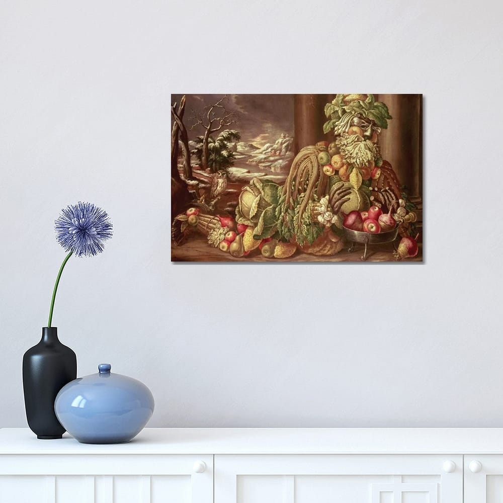 iCanvas "Winter" by Giuseppe Arcimboldo Canvas Print
