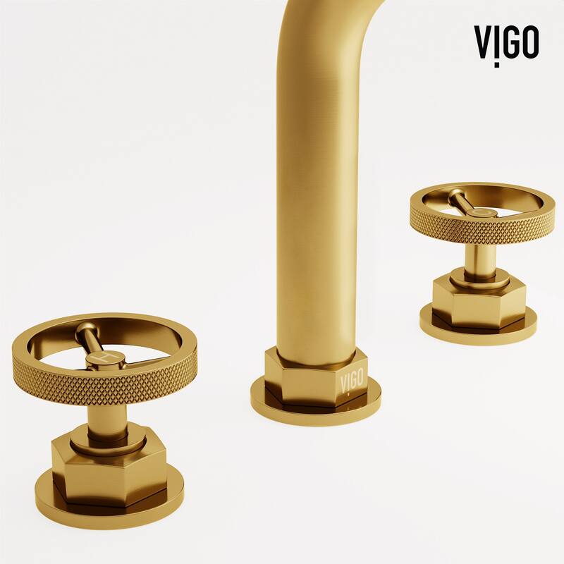 VIGO Hart 7" H 2-Handle Widespread Bathroom Faucet