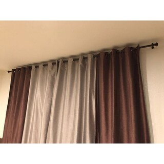 Shop Pinnacle Bold Pole Double 90 To 144 Inch Adjustable