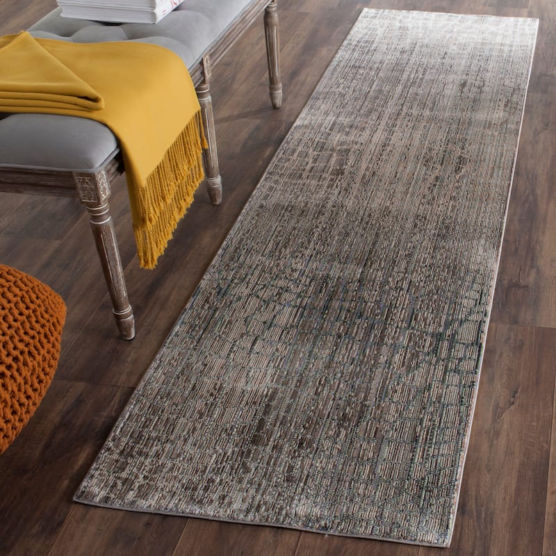 SAFAVIEH Valencia Nazila Distressed Vintage Boho Oriental Polyester Rug