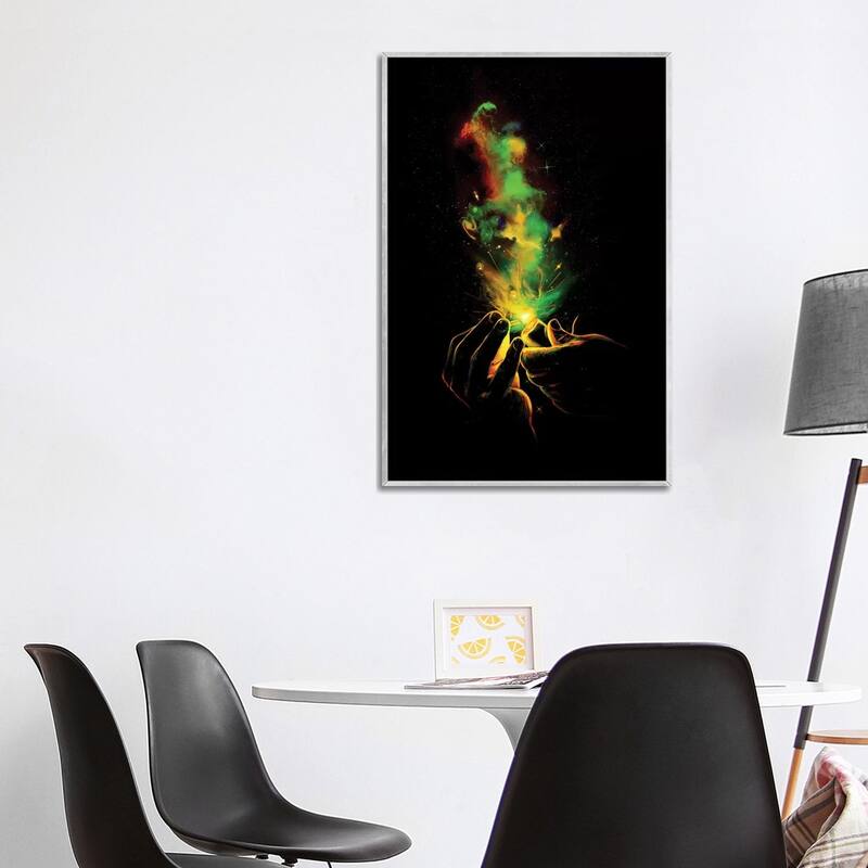 iCanvas "Light It Up" by Nicebleed Framed
