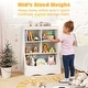 preview thumbnail 16 of 32, Costway 3-Tier Children's Multi-Functional Bookcase Toy Storage Bin - See Details