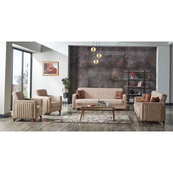 slide 1 of 4, Lisa 4 Pieces Living Room Set