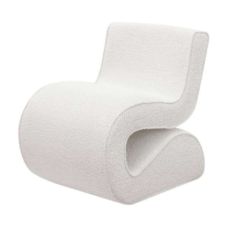 Austin Armless Curved Accent Chair