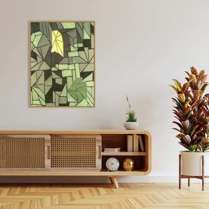 Amanti Art Cubic Prism II by Vanna Lam Framed Canvas Wall Art Print - Sylvie Maple