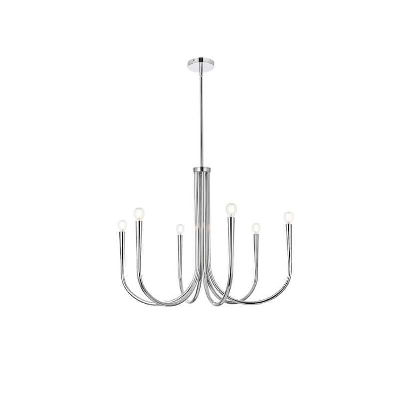 Indigo Home 30 inch chandelier - Chrome