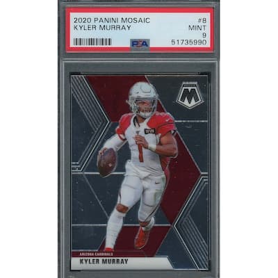 Kyler Murray 2020 Panini Mosaic Football Card #8 Graded PSA 9 - 8'6" x 11'6"