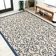 preview thumbnail 154 of 161, JONATHAN Y Ourika Vintage Filigree Textured Weave Indoor/Outdoor Area Rug
