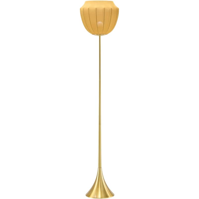 Livabliss Nokomis Modern & Contemporary Accent Table Lamp - Metallic-Gold