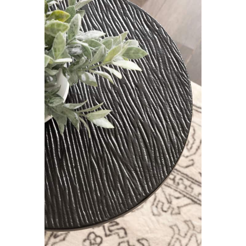 Kate and Laurel Baronet Round Metal Table