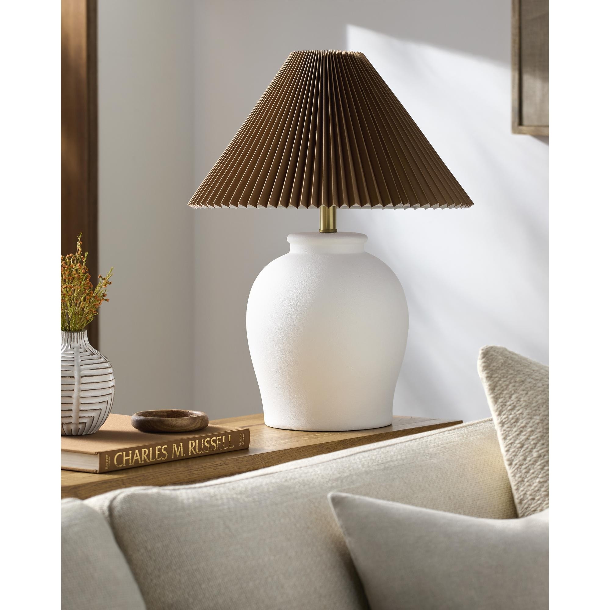 Livabliss Besson Traditional Accent Table Lamp - 22"H x 17"W x 17"D