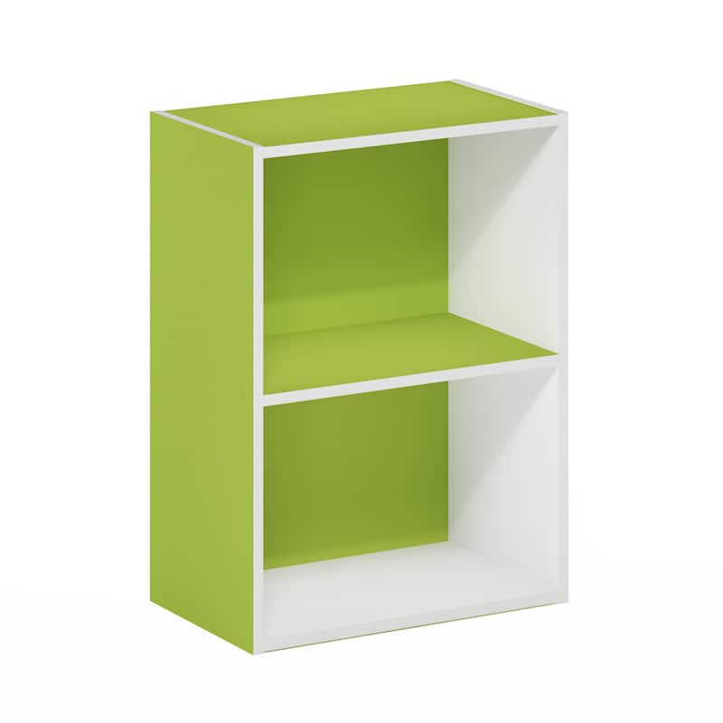 Furinno Luder 2-Tier Open Shelf Bookcase